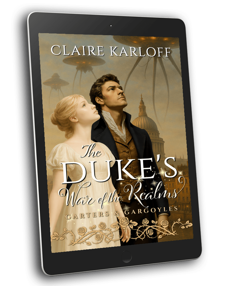 PREORDER September 20 2026 - The Duke's War of the Realms (Garters & Gargoyles #1)