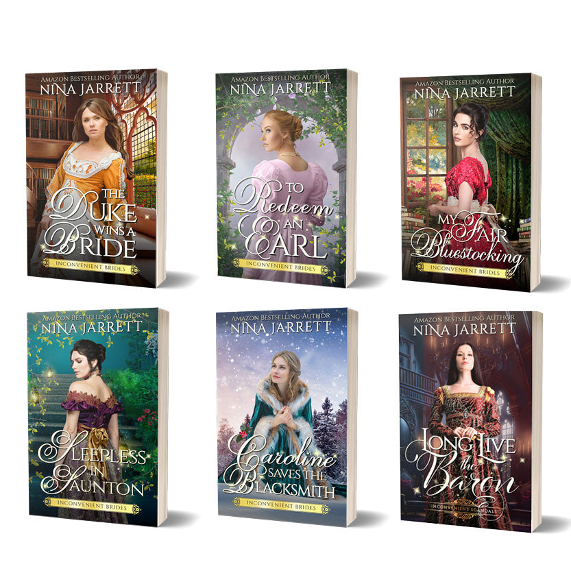 Inconvenient Brides Book 1-6 (paperbacks)
