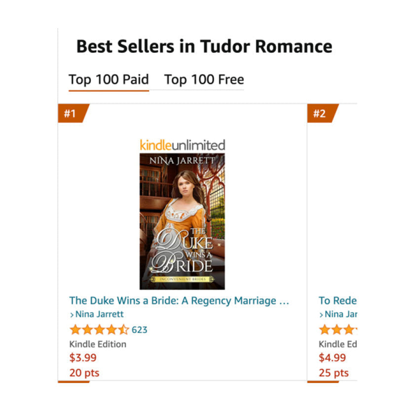 The Duke Wins a Bride (Book 1 - paperback)