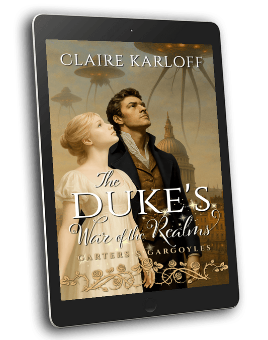 PREORDER September 20 2026 - The Duke's War of the Realms (Garters & Gargoyles #1)