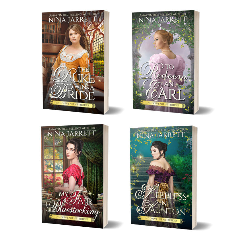 Inconvenient Brides Book 1-4 (paperbacks)