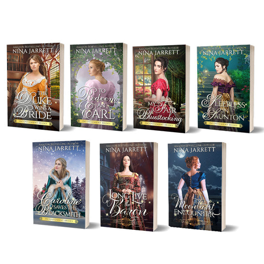 Inconvenient Brides Book 1-7 (paperbacks)